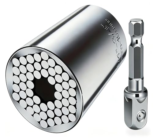 🔧 One Socket for 7–19 mm Nuts & Bolts